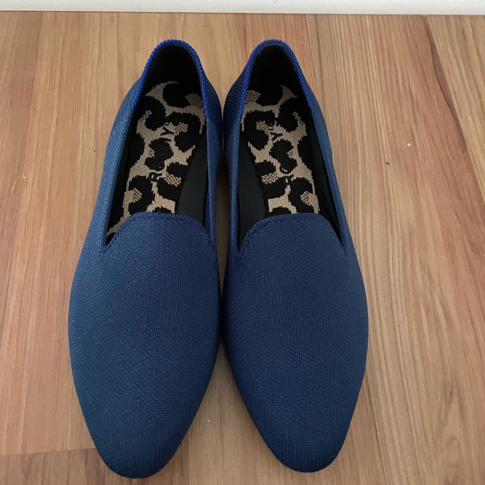 Rothy’s sz 5 Almond Loafer Ocean Blue